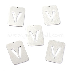 Pendentifs en acier inoxydable 304 anti-ternissement&nbsp;STAS-K216-49V-P