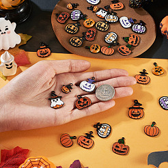 36pcs 12 Arten Halloween-Legierungs-Emaille-Anhänger&nbsp;ENAM-TA0003-51