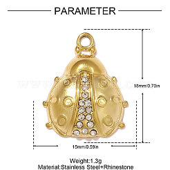 Подвески из нержавеющей стали 304&nbsp;STAS-OY007-92G