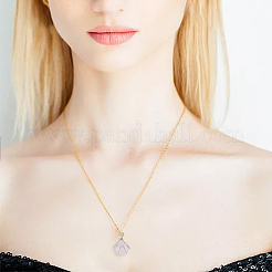 6 шт. 6 стиля подвески из натуральных драгоценных камней&nbsp;G-DC0001-17