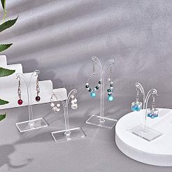 Esposizione dell'orecchino di plastica&nbsp;EDIS-FG0001-08
