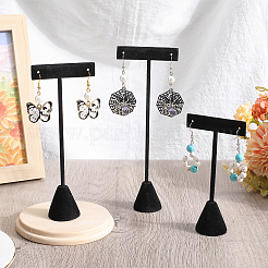 6 шт. 3 стиля Т-образная подставка для сережек из сплава&nbsp;EDIS-SC0001-05