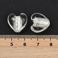 Ручная серебряная фольга стеклянные бусины Lampwork&nbsp;LAMP-Q005-06G