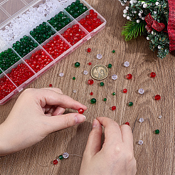 1590шт 3 стиля акриловые бусины&nbsp;MACR-PH0002-01