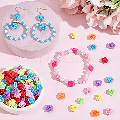 800 шт. Непрозрачные акриловые бусины&nbsp;MACR-NB0001-39