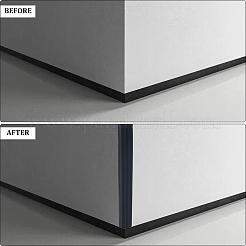 ПВХ самоклеящаяся гибкая молдинговая отделка&nbsp;DIY-WH20007-59C