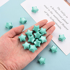 Непрозрачные акриловые бусины&nbsp;X-MACR-S372-02B-68