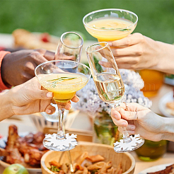 200 шт. картонные подвески для бокалов вина&nbsp;FIND-PH0028-11B