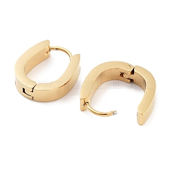 Orecchini a cerchio huggie in acciaio inossidabile 304 placcati ioni (ip) e conchiglia naturale per donna&nbsp;EJEW-C096-27B-G