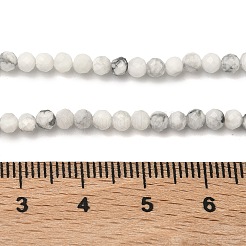 Природные Говлит бисер нитей&nbsp;G-B168-A01-3mm