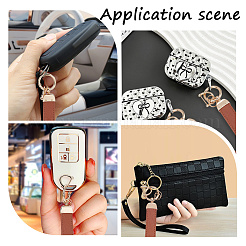 1 комплект брелоков из полиуретанового сплава&nbsp;AJEW-GF0010-84