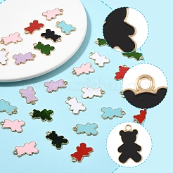 36 шт. Подвески из сплава с эмалью&nbsp;ENAM-FS0002-88G