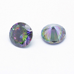 Cabochons pointed back zirconi&nbsp;ZIRC-WH0011-01C
