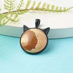 Pendentifs de pierres précieuses mélangées naturelles faites à la main&nbsp;PALLOY-JF00797