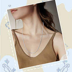 8 шт. 8 комплекта цепочек из нержавеющей стали&nbsp;NJEW-SC0001-61