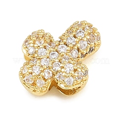 Messing micro pave klar zirkonia charme&nbsp;CU-CBAF1EE-02G