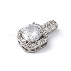 Латунные микро проложить кубического циркония подвески&nbsp;LS-KK-Q047-01A