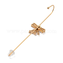 Серьги-гвоздики со стразами&nbsp;LS-EJEW-G378-01A