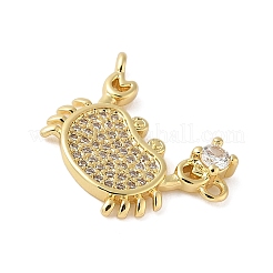 Латунные микро проложить кубического циркония подвески&nbsp;KK-B148-13G