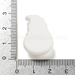 Cabochons décodés en résine opaque de Noël&nbsp;RESI-U006-02C