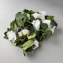 Vides de flores artificiales de tela y plástico&nbsp;AJEW-WH0752-047