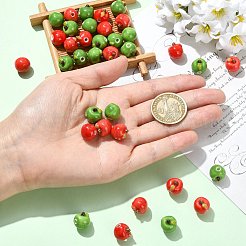 40 Stück handgefertigte Porzellanperlen in 2 Farben&nbsp;PORC-CJ0001-51