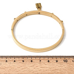 Bracciali con ciondolo in acciaio inossidabile 304&nbsp;BJEW-H644-12G