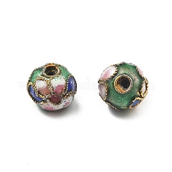 Perles en cloisonné Manuelles&nbsp;CLB-O001-M07-01