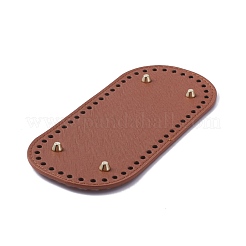 Kunstleder stricken häkeln Taschen unten&nbsp;FIND-WH0049-93C