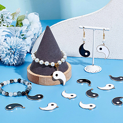 40шт 2 цвета сплава эмалевые подвески&nbsp;ENAM-SC0005-38