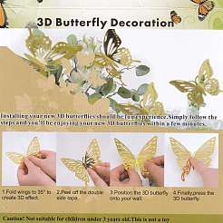 3d leuchtende Wandaufkleber aus Kunststoff&nbsp;DIY-F077-05F