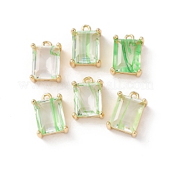 Латунь стекло амулеты&nbsp;KK-Z141-12G