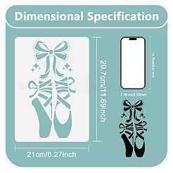Stencil per pittura da disegno per animali domestici&nbsp;DIY-WH0673-020