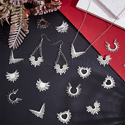 30 шт. 5 стиля подвески из нержавеющей стали 201 с защитой от потускнения&nbsp;STAS-UN0062-07P