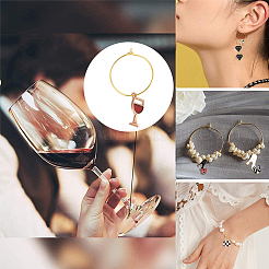 DIY-Set zur Herstellung von Ohrringen mit Anhänger&nbsp;DIY-SC0017-77
