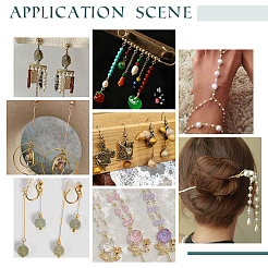 30 шт. 3 стиля 925 серебряные булавки для головок и глаз&nbsp;STER-PH0003-30