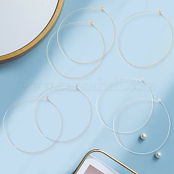 9 pièce de 3 couleurs de laiton de 1.2 mm pour la fabrication de colliers&nbsp;BJEW-CN0001-25