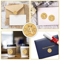 34 Blatt selbstklebende Aufkleber mit Goldfolienprägung&nbsp;DIY-WH0509-085