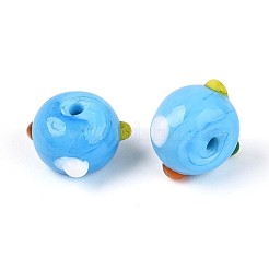 Perline irregolari fatte a mano in lampwork&nbsp;LAMP-ZX003-07-04