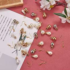 Kit per la creazione di orecchini a goccia imitazione di perle fai da te&nbsp;DIY-SZ0006-71