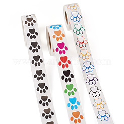 3 рулон 3-х видов самоклеящихся бумажных подарочных наклеек&nbsp;DIY-TA0011-69