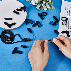 1 шт. регулируемый полиэстеровый шнурок для шеи&nbsp;AJEW-CP0007-90