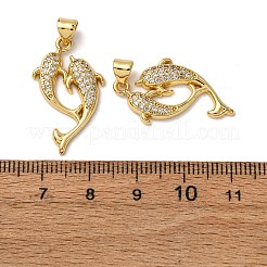 Латунные микро проложить кубического циркония подвески&nbsp;KK-A271-07C-G