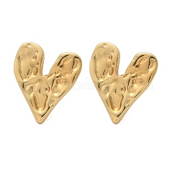 Серьги-гвоздики из нержавеющей стали 304&nbsp;EJEW-U047-22G