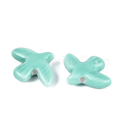 Abalorios de porcelana hechas a mano&nbsp;PORC-N013-09J