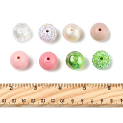 40шт 8 стиля акриловые бусины&nbsp;OACR-FS0004-10