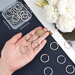 Застежки для брелоков из хирургической нержавеющей стали 316&nbsp;STAS-BBC0005-81A