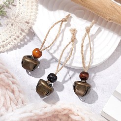 Pendentif cloche de fer décoration&nbsp;HJEW-JM02488