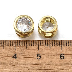 Латунные микропаве из прозрачного кубического циркония&nbsp;LS-ZIRC-I070-070G