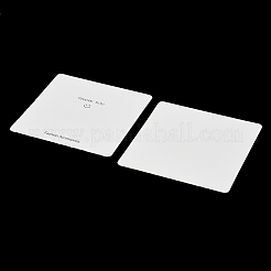 Cartoncini espositivi per orecchini di carta con faccina sorridente e collane.&nbsp;FIND-T072-01D